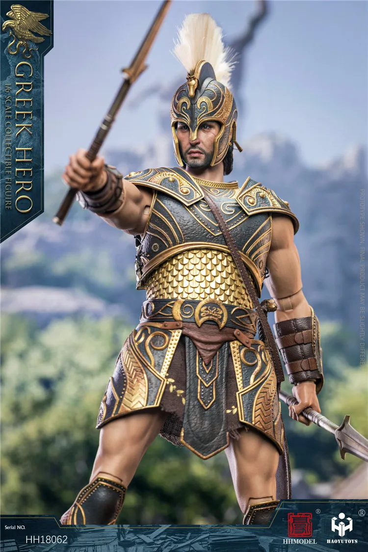 HHMODEL & HAOYUTOYSYuToys HH18062 1/6 Scale Greek God of War Imperial Legion Male Soldier Action Figure Full Set Model Toys