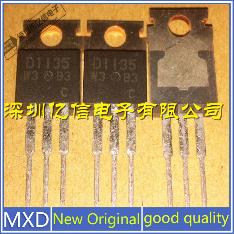 5Pcs/Lot New Original Authentic Triode 2SD1135 D1135 Can Be Shot Directly Good Quality