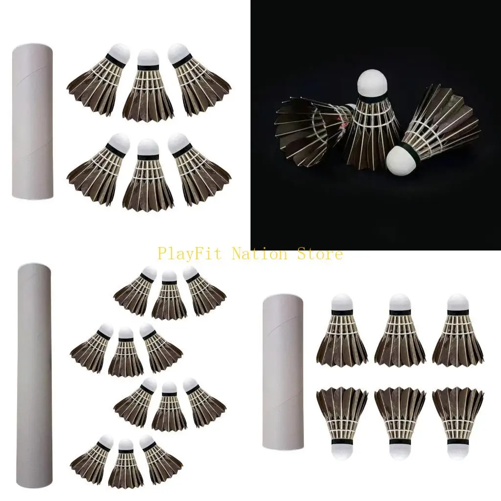 

242F Professional High Speed Badminton Set Duck Badminton Shuttlecocks with Great Stability and Durability