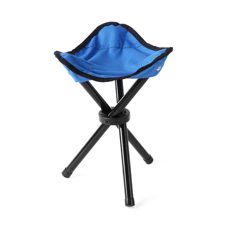 Outdoor Leisure Portable Folding Chair Three-Legged Stool Camping Travel Picnic Outdoor Activities Fishing Accessories