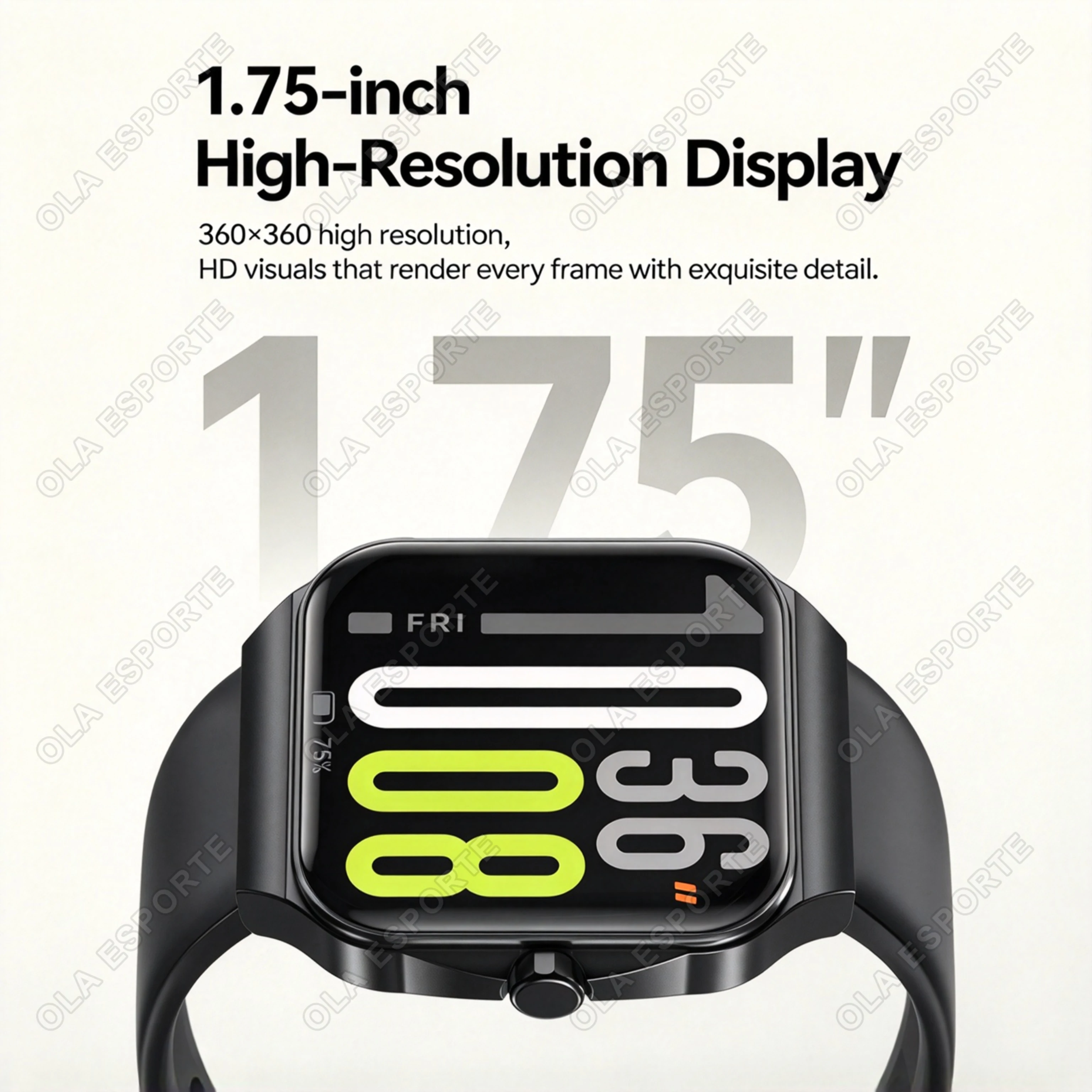 Multi-Functional Sports Smart Watch with Music Control