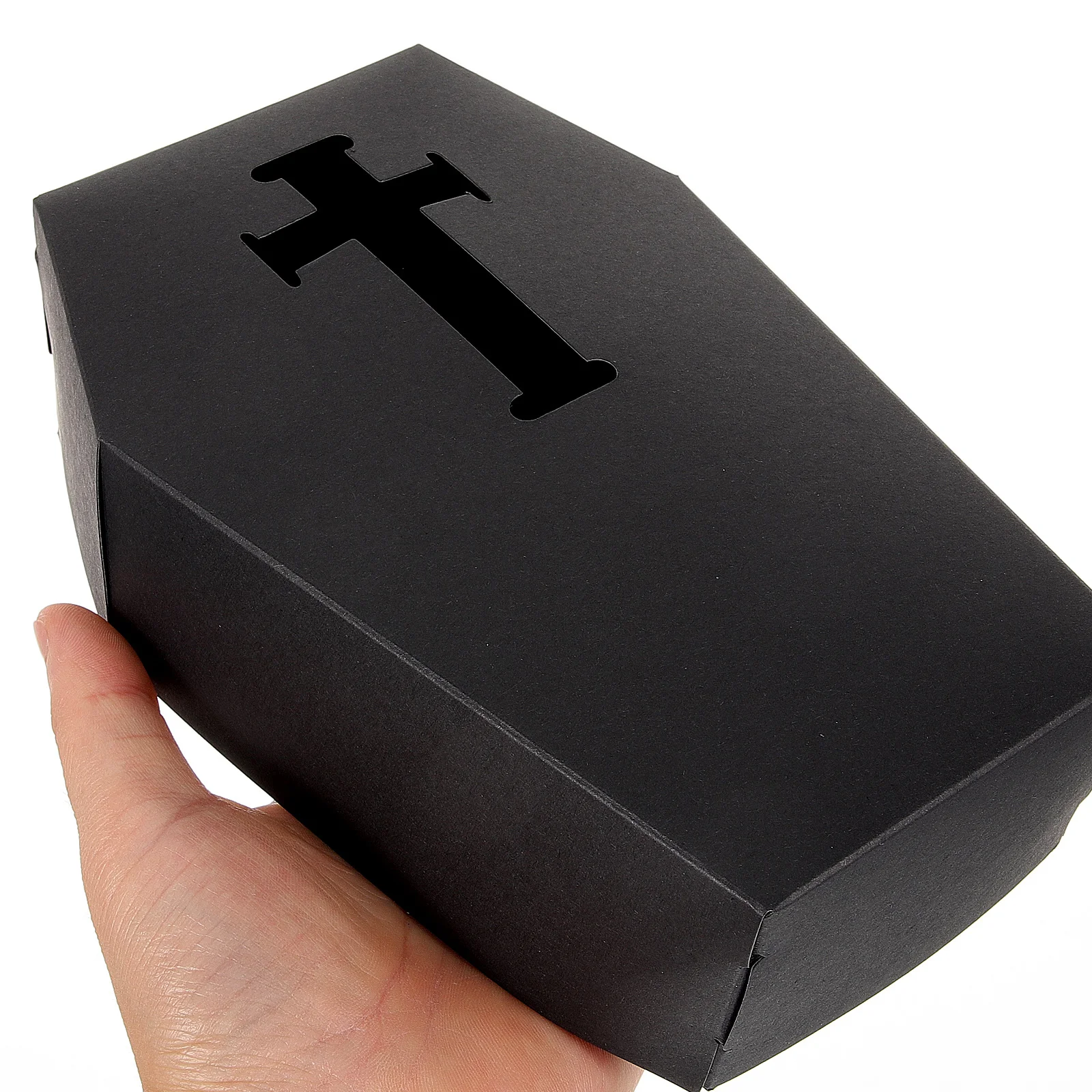 Boîtes à Bonbons pour Halloween, Accessoires Décoratifs, Coffin Favor, Rangement en Papier, Beaucoup de Goodies, 6 Pièces