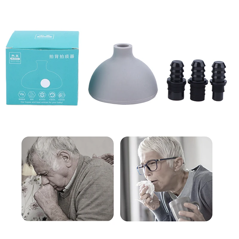 

Myofascial Release Clapper Silicone Cup Fascia Gun Compatible Sputum Expectorator Efficient Muscle & Deep Tissue Relaxation Tool