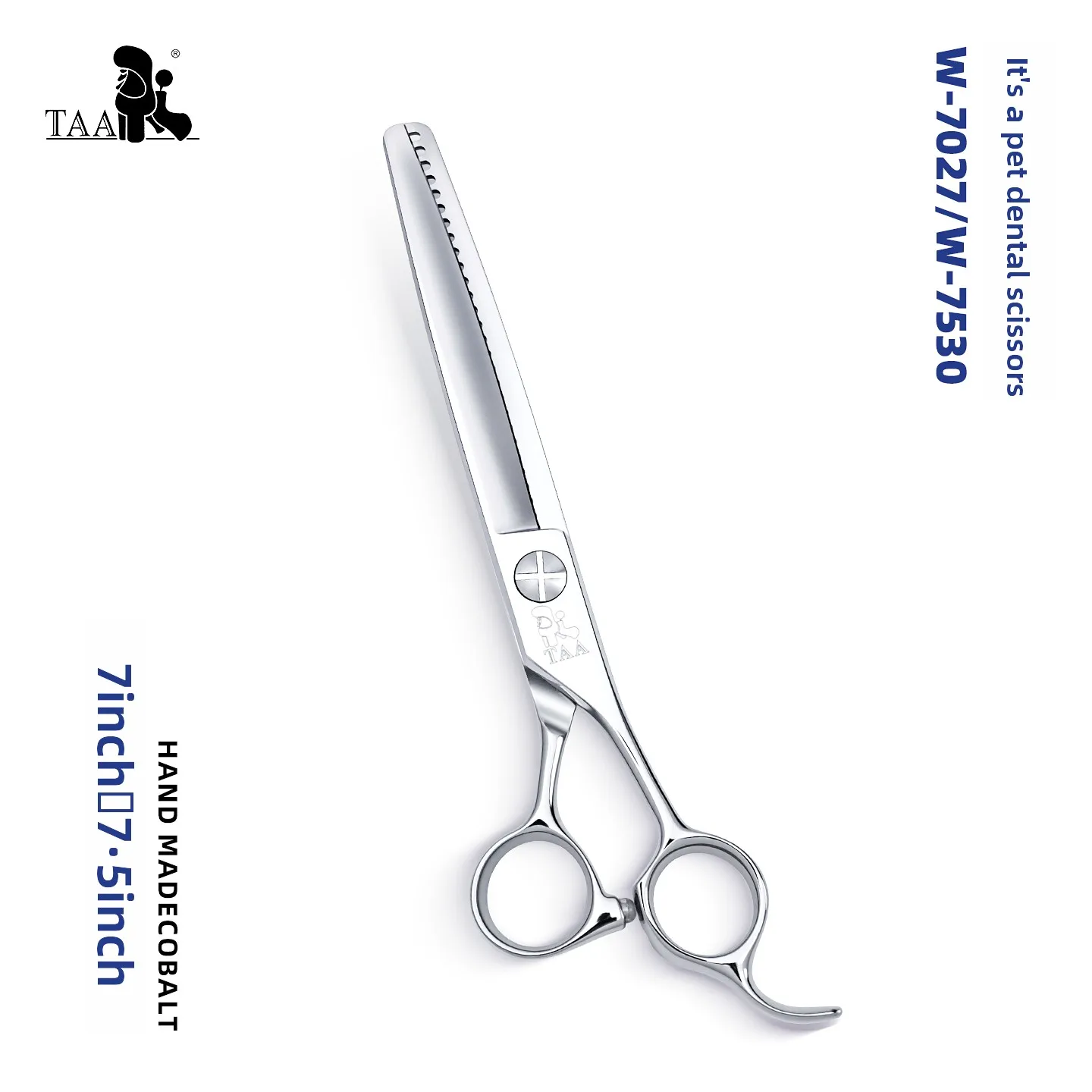 

Tata TAA7\ 7.5inch Nice Series W7027/W7530 Pet Grooming Scissors for Dogs Teddy Bichon Scissors
