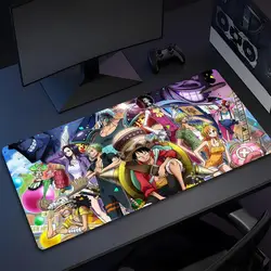 Tapis de souris Anime O-One Pieces, accessoires de jeu PC Gamer, polymères en caoutchouc, média Deskvirus, tapis de clavier, armoire