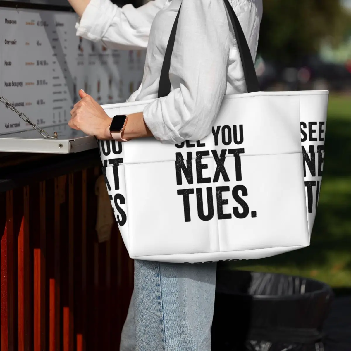 

See You Next Tuesday Swearing Beach Tote Bag Sport Gym Yoga Duffle Large Tote Bag Women Travel Bag Fitness bag