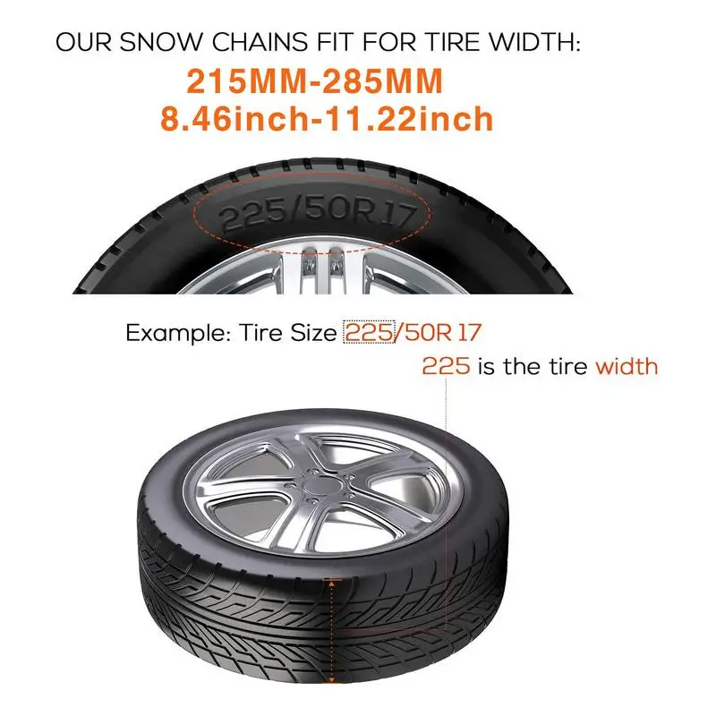 6 Pcs/set Steel Winter Truck Car Wheels Tyre Safety Tire Mud Road Snow Ice Chains Belt Winter Anti-skid Vehicles SUV Wheel Chain