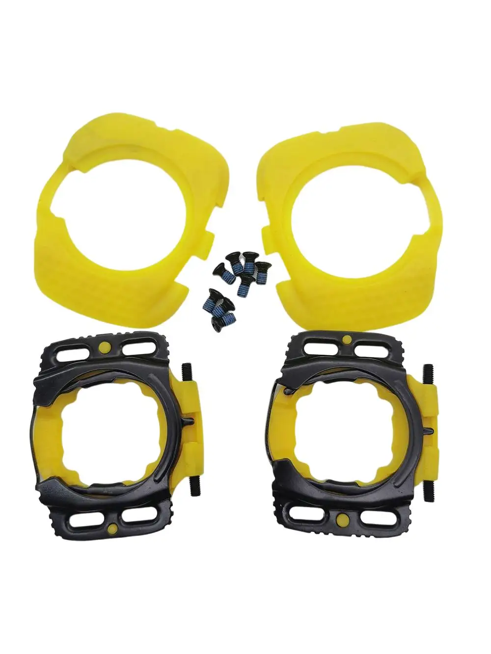 AliExpress ALLTOO Bike Part Bicycle Quick Release Cycling Shoes Cleats Self-locking Aerodynamic Pedal Cover With Screws For WAHOO SpeedPlay Zero