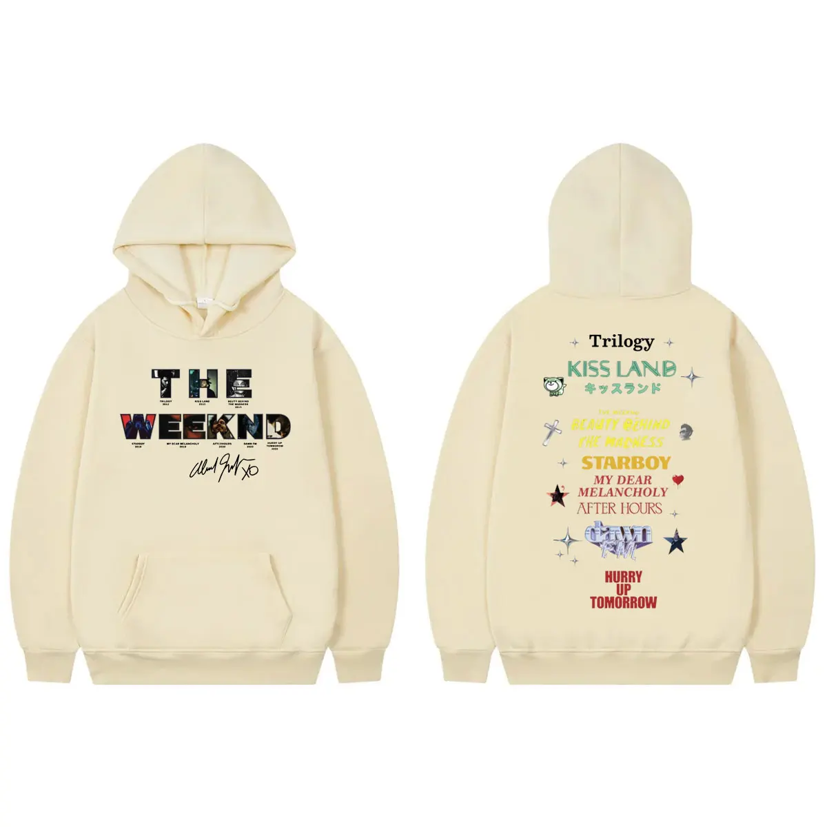 The Weeknd Hurry Up Tomorrow Album Merch Hoodie Men Women Hip Hop Fashion Hooded Sweatshirts Harajuku Y2k Oversized Pullovers