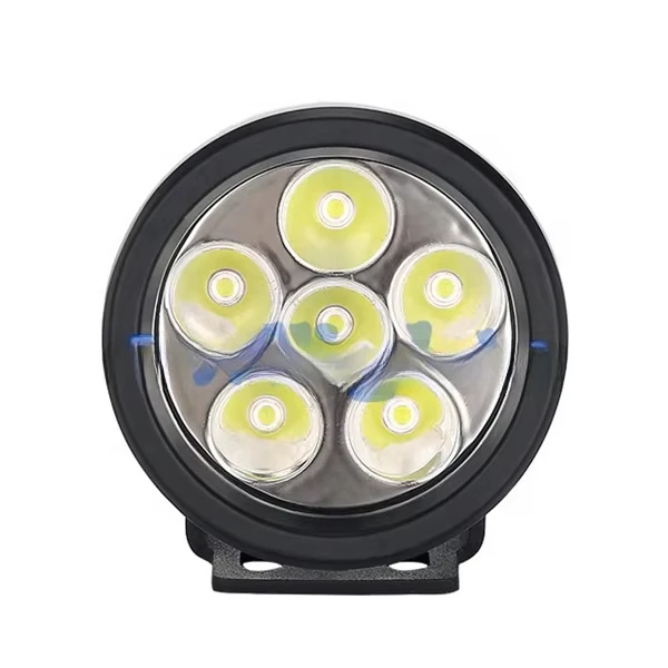 Truck Boat Off Road Tractor Round Spot 12V 24V 18W LED Working Lights IP68 18W LED Driving Light/2pcs