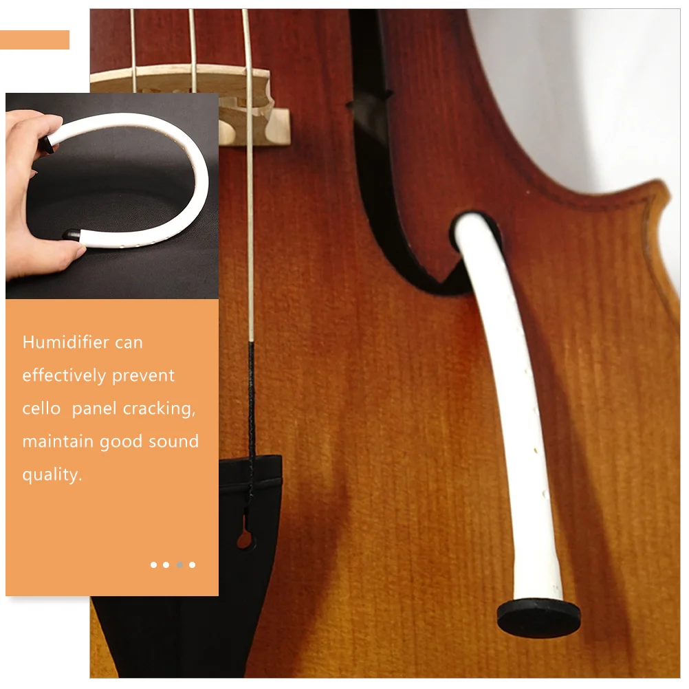 

Cello Humidifier Rubber Durable Soft Professional Accessories Maintain Sound Quality Prevent Cracking Instrument Guitar Tools