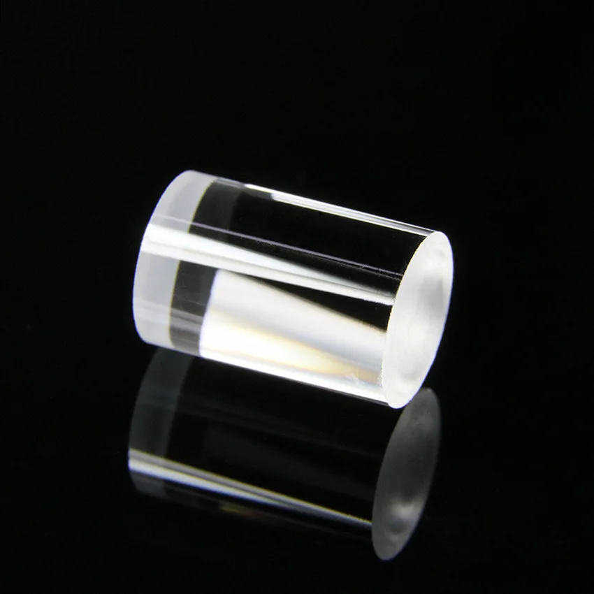 Cylindrical rod mirror diameter 8mm length 12mm K9 material optical glass lens