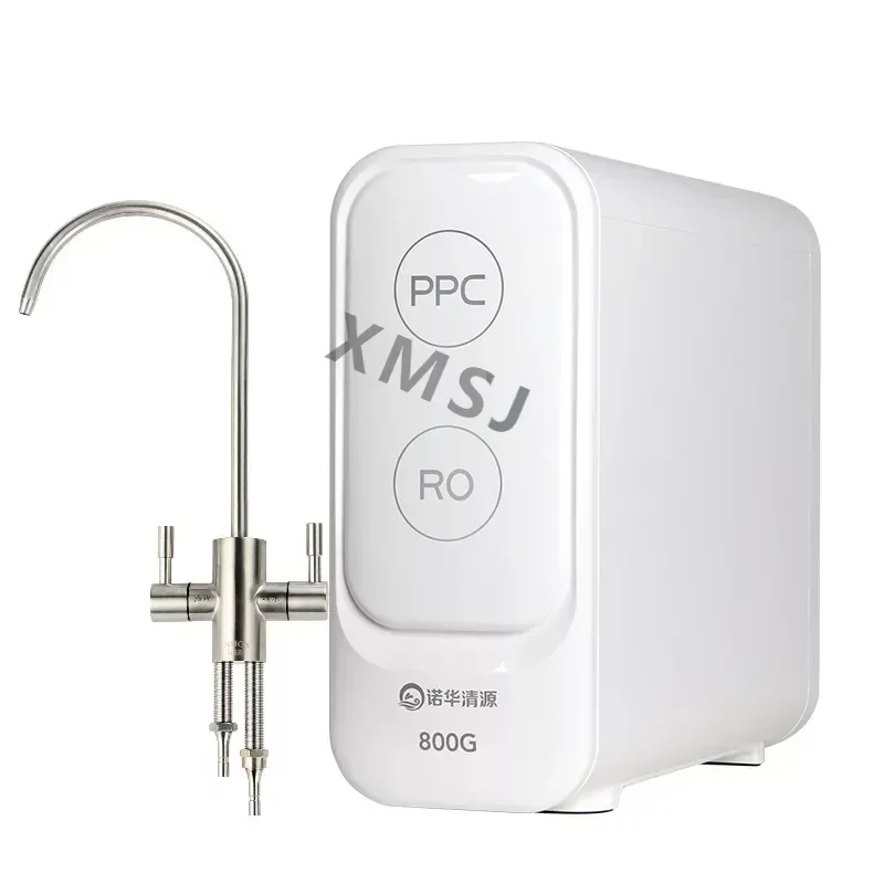 Excellent simple 800G double outlet reverse osmosis plastic non electric drinking water dispenser