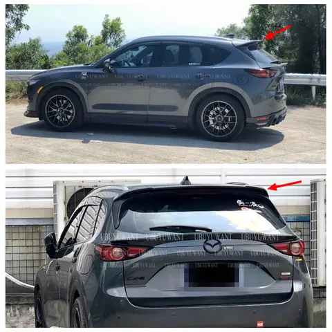 ABS Exterior Rear Spoiler Tail Trunk Boot Wing Decoration Car Styling For MAZDA CX-5 CX5 2017 2018 2019 2020