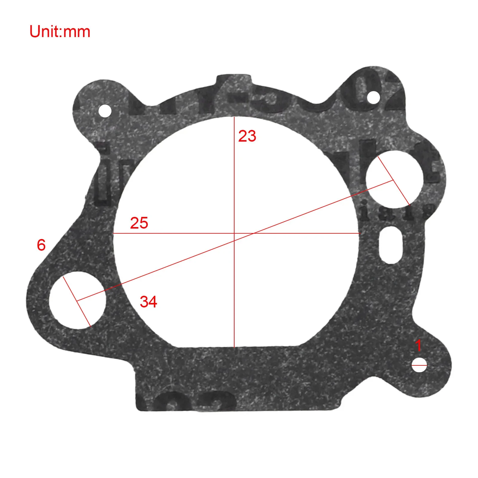 25x Carburetor Gasket Carb Gaskets for Briggs and Stratton 272653 272653S 795629 129H00 12A800 12B800 Craftsman Toro Lawn Mower