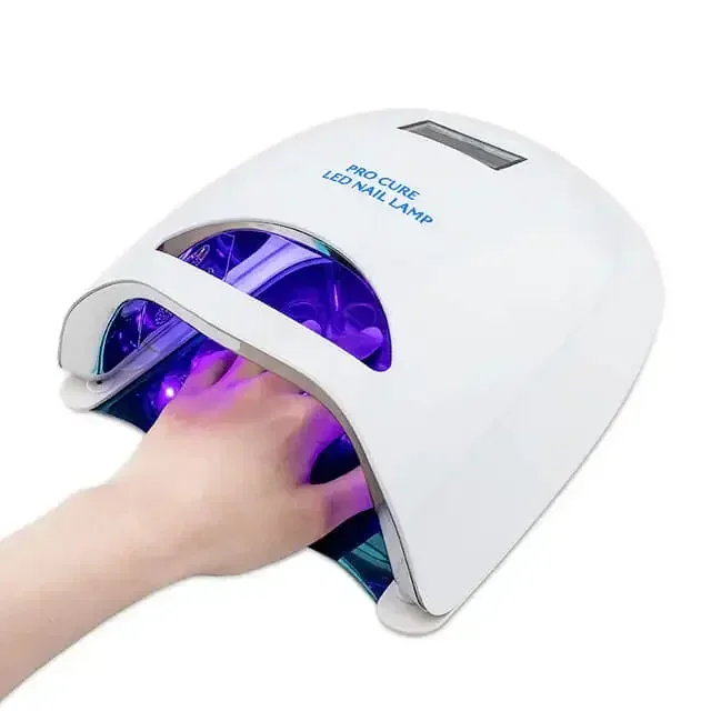 2022 Nieuwe Aankomst 48W Pro Cure Draadloze Dual Light Zon Uv Led Gel Droger Nagellamp Voor Salon Manicure