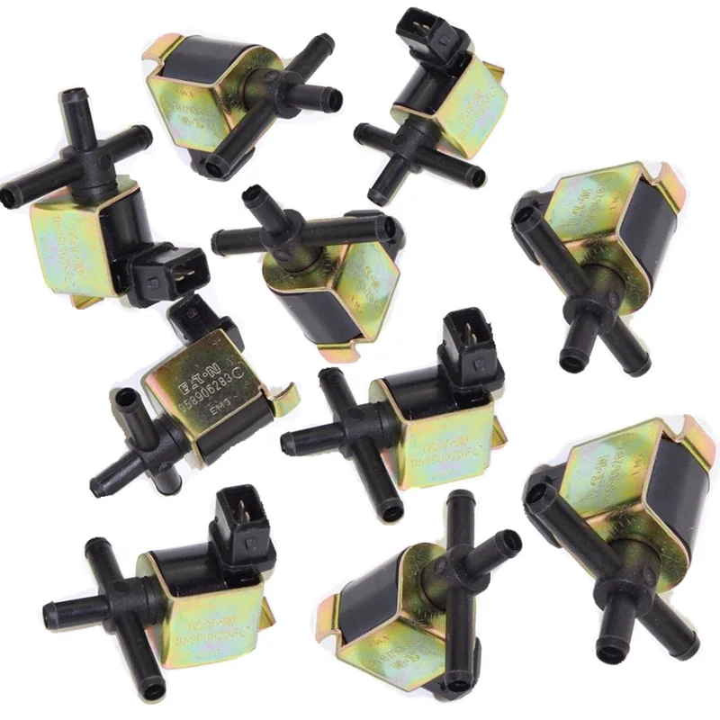 

10 шт. N75 Электромагнитный клапан управления турбонаддувом 058906283C 058906283F для VWPassat B5 MK4 Golf Dossy Beetle Audi A4 S4 TT Quattro