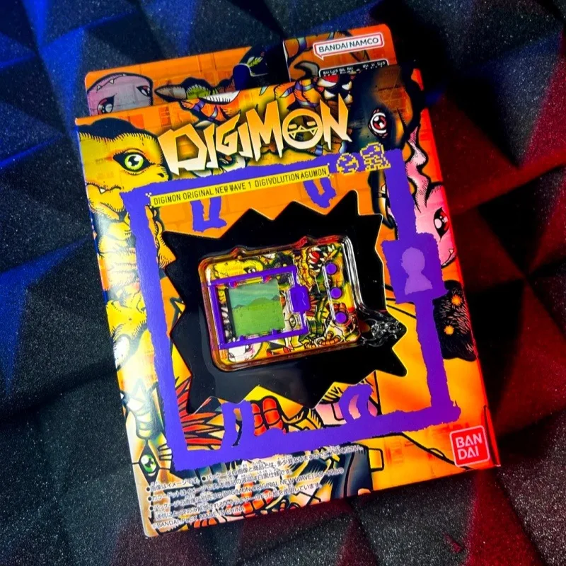 

In Stock Original Bandai Digimon Origin Digivice Agumon Digital Monster Raising Device Virtual Pet Portable Toys for Anime Fans