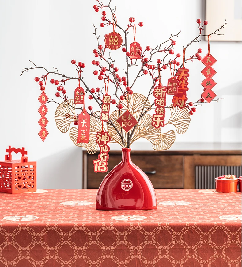 A Complete Collection of Creative Engagement Platform Decoration in Chinese Style