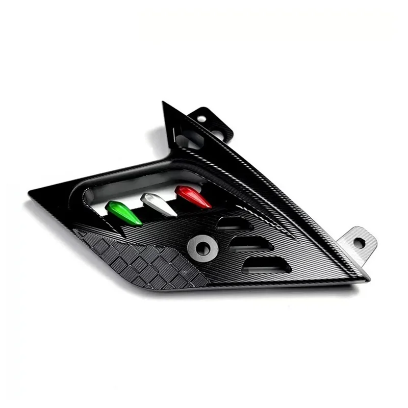 

Well-For Vespa GTS300 Motorcycle Wheel Rocker Protector Shock Absorber Side Cover For GTS300 Motorcycle Accessories Black