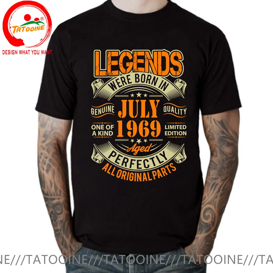 

Legends Born in 1969 Aged Perfectly January Febuary March April May June July August September October November December T Shirt