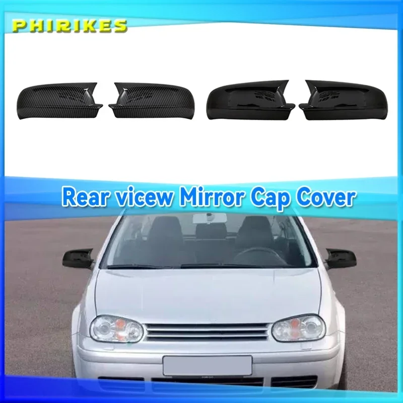 

For Volkswagen VW Golf 4 IV MK4 GTI R 1998-2002 Bora Jetta Passat B5 Side Wing Rearview Mirror Cover