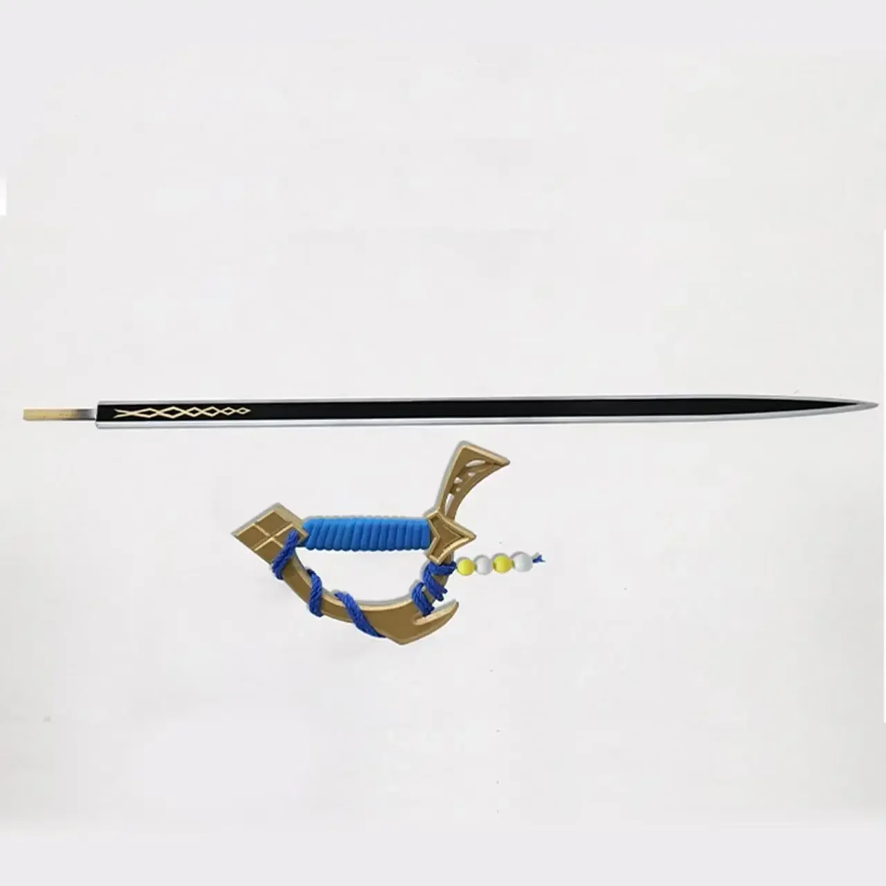 게임 아크나이츠 린 교 시게유키 코스프레 소품 발광 검 무기 길이 118CM 검 소품 할로윈 파티 의상 액세서리