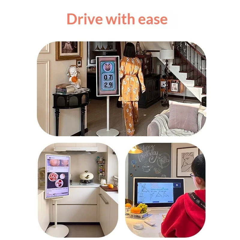 A32Q7 Pro Bestie Machine 31.5 Inch 4K Touch Smart Screen Android 13 8GB 128GB Wireless Movable Rotatable Display