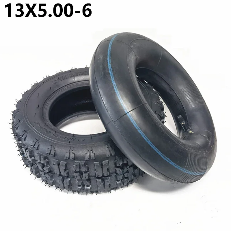 ATV 13x5.00-6 Pneumatic tire Inner and Outer Tires 13*5.00-6 Tyre Karting Electric Scooter Agricultural Snow Sweeper Golf Parts