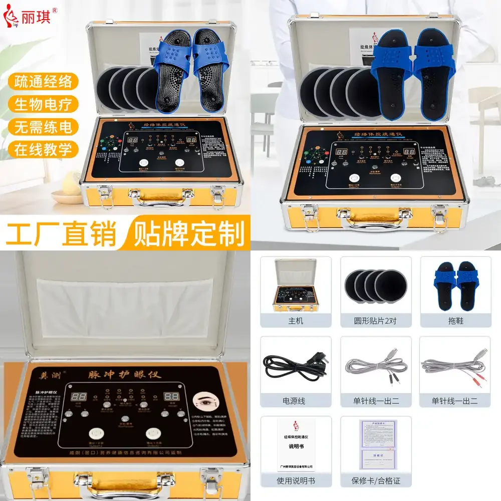 DDS Bioelectric Massager for Acid-Base Balance Multifunctional Full-Body Electrotherapy Device for Home Use