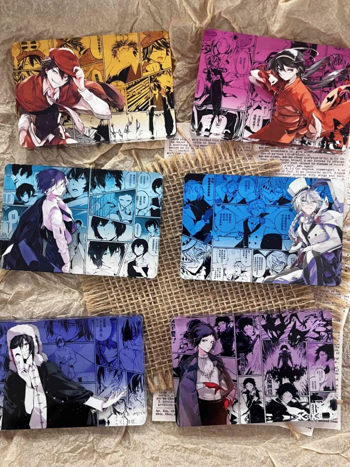 

Anime Bungo Stray Dogs Dazai Osamu Nakahara Chuya Ryunosuke Akutagawa Cosplay Individuality Quicksand Mahjong Cartoon Cute