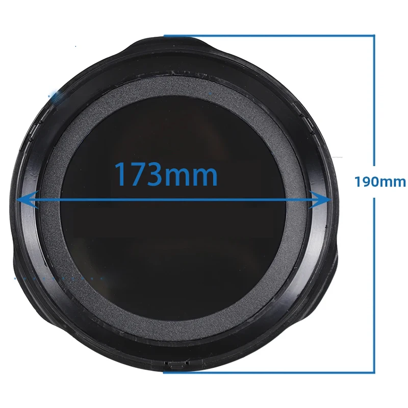 173mm Solar Filter Sun Film Membrane Lens for for Celestron 6SE/150SLT Astronomical Telescope Sunspot Observation Bard Film