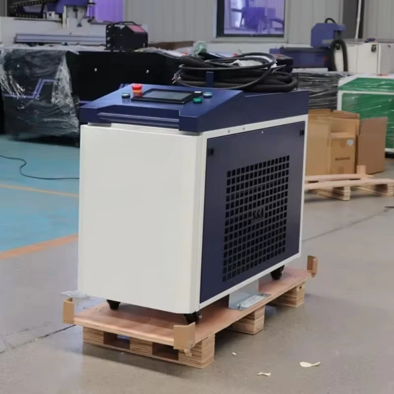 Aluminium Alloy Car Wheel Fiber Laser Cleaning Machine Laser Rust Paint Remover for Metal Stainless Carbon Steel