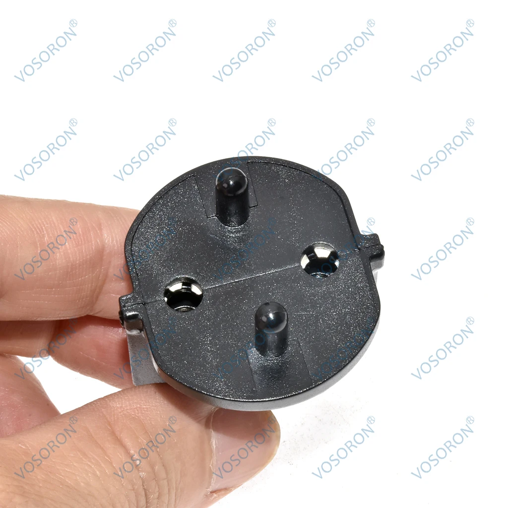 Fixa adapter typ 11/konturens tecker cee7/17 schwarz