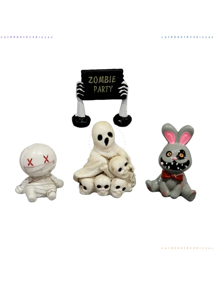 

Skull Ornaments, See The Halloween Funny Desktop Decorations, and Give Her Decompression Gifts