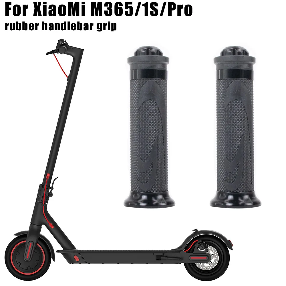 Impugnatura Scooter elettrico per Xiaomi M365 1S Pro Pro2 Mi3 manopole per manubrio da ciclismo modificate manubrio in lega di gomma antiscivolo