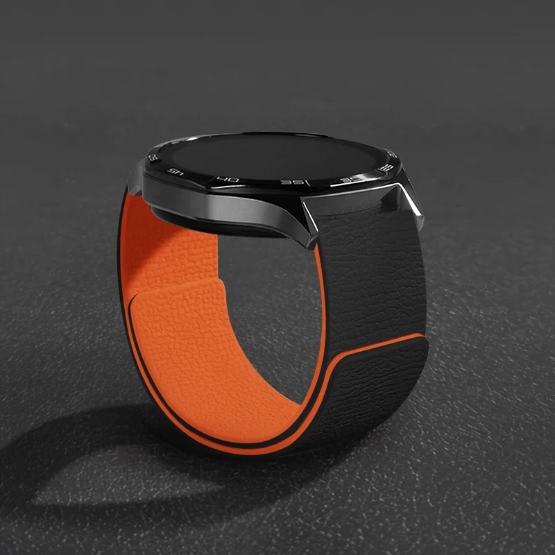18 mm 20 mm 22 mm Magnetarmband für Samsung Galaxy Watch 7 6 5 4 Classic 5Pro Active Silikonband für Huawei Watch 5 GT5 Pro 46 mm