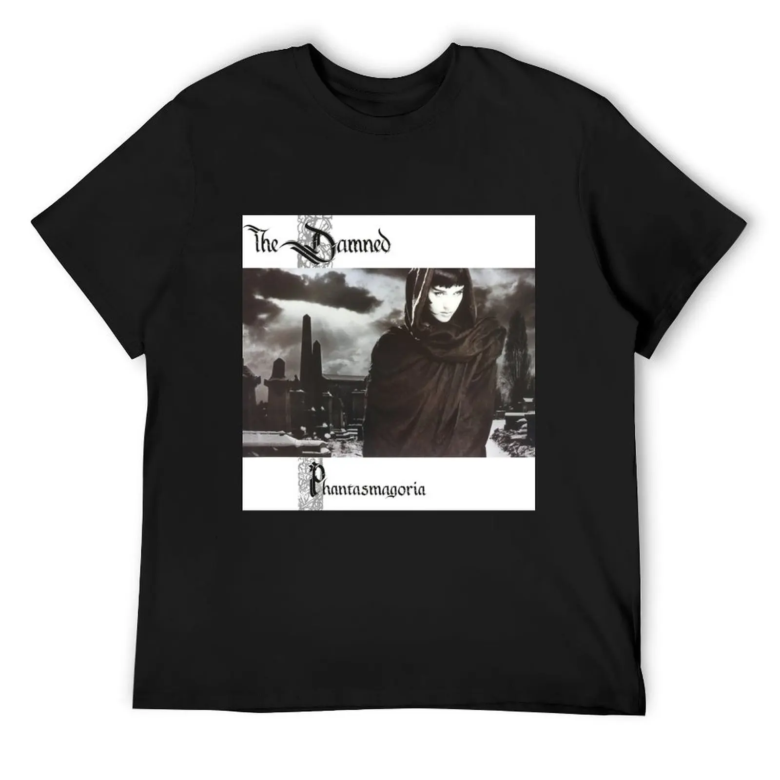 The Damned phantasmagoria T-Shirt customs design your own summer tops rapper graphic tees Men's t shirts