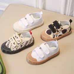 Chaussures en Toile à Semelle Souple pour Enfant Garçon et Fille, Baskets Respirantes Polyvalentes, Décontractées, Tennis