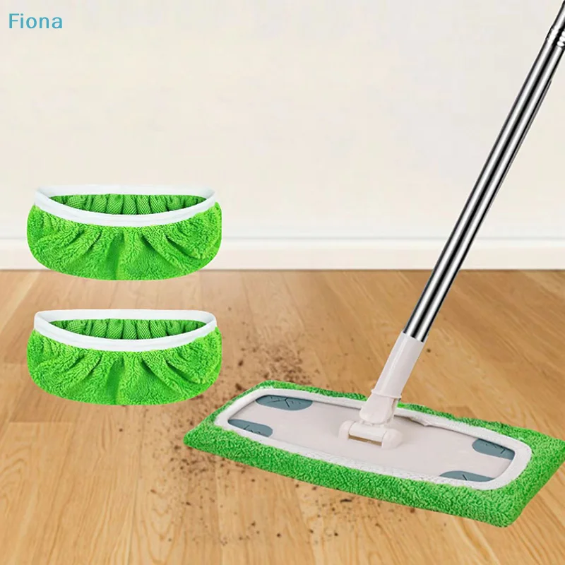 ♤Flat Mop Replacement Pads (5/10Pcs) - Microfiber Mop Cloths for Wet & Dry Floor Cleaning