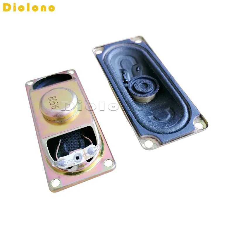 Altavoz acústico para publicidad de TV, bocina magnética interna de 30x70mm, espesor de 17mm, accesorios de Audio DIY, 8 Ohm, 5W, 3070