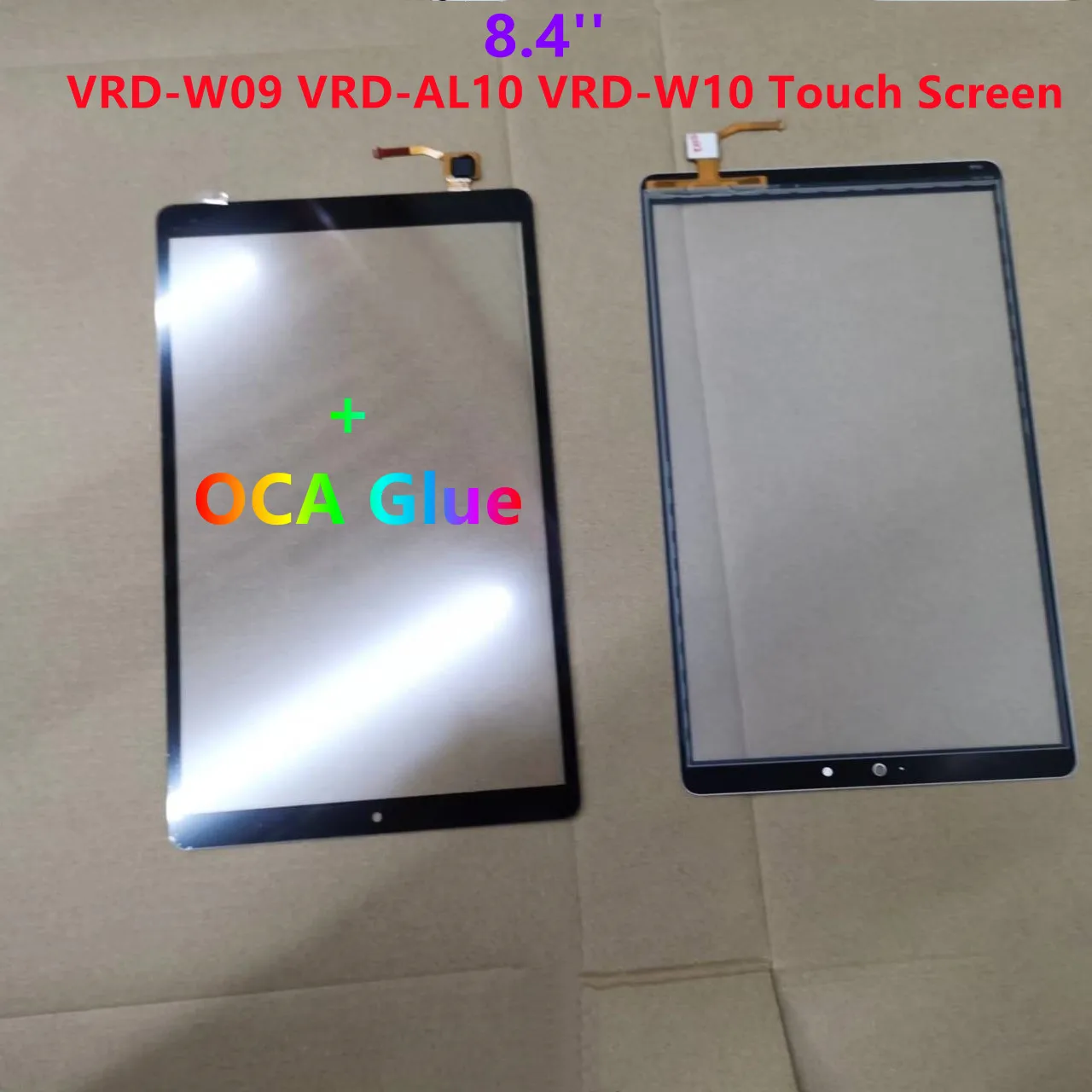 

New For Huawei MediaPad M6 Turbo 8.4 VRD-AL10 VRD-W10 VRD-W09 Touch Screen Panel Digitizer Glass + Laminated OCA Glue Tested