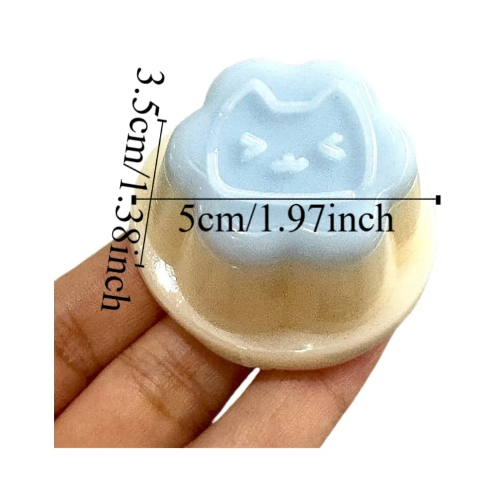 디저트 느린 상승 끈끈한 푸딩 시뮬레이션 음식 느린 리바운드 젤리 푸딩 짜기 장난감, 소프트 크리에이티브