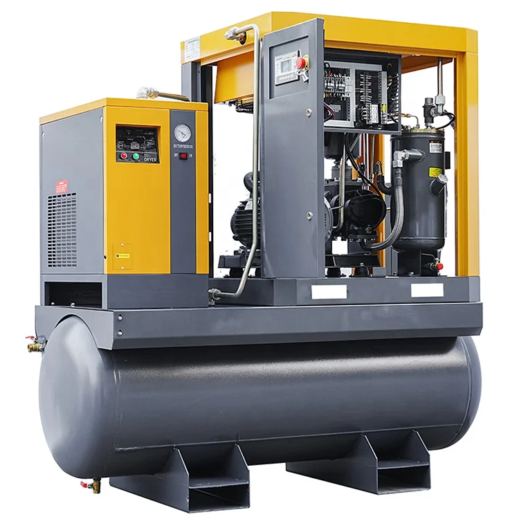 AirHorse 11KW 15KW 16 bar 20 bar All in One Screw Compressor 15HP 20HP 30HP Industrial Air Compressors Machine for Cutting