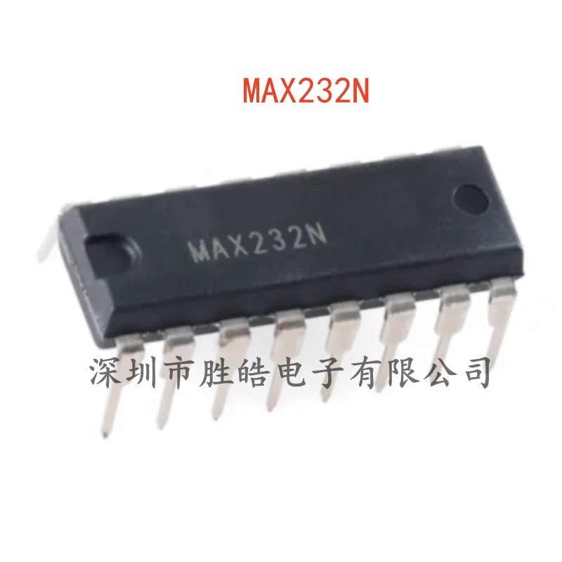 

(10PCS) NEW MAX232N MAX232 EIA-232 Driver / Receiver Chip PDIP-16 MAX232N Integrated Circuit