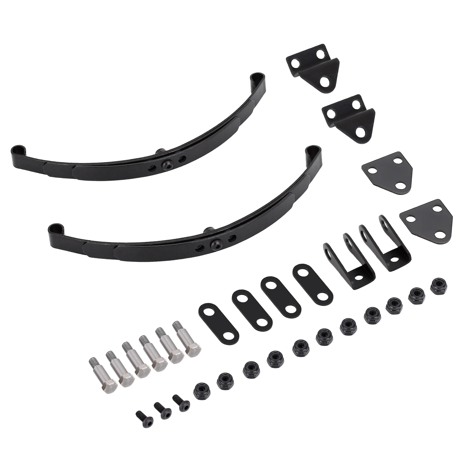 100MM RC Car Steel Front & Rear Leaf Springs for 1/14 Tamiya RC Tractor Truck Upgrade Parts