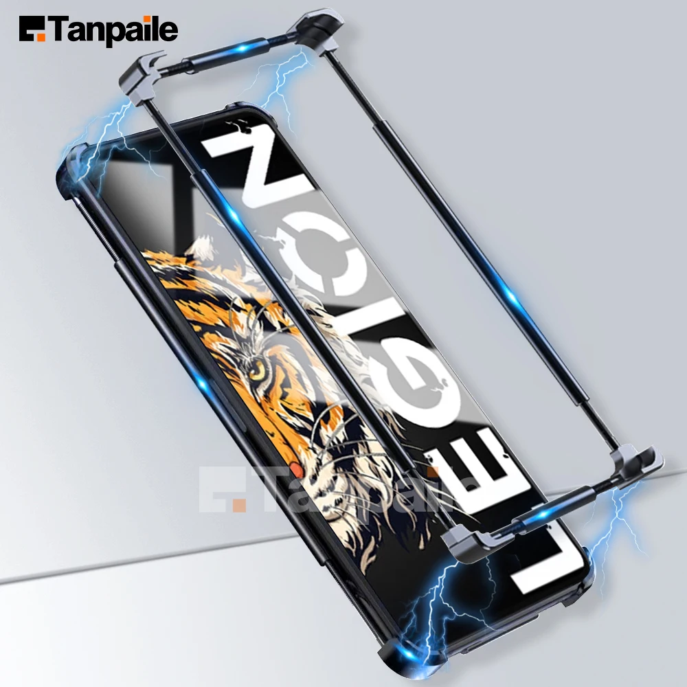 

Stainless Aluminum Metal Bumper Border Case for Lenovo Legion Y70 Y90 Duel 3 2 Pro K12 K13 K14 Plus Frame Shockproof Lock Cover