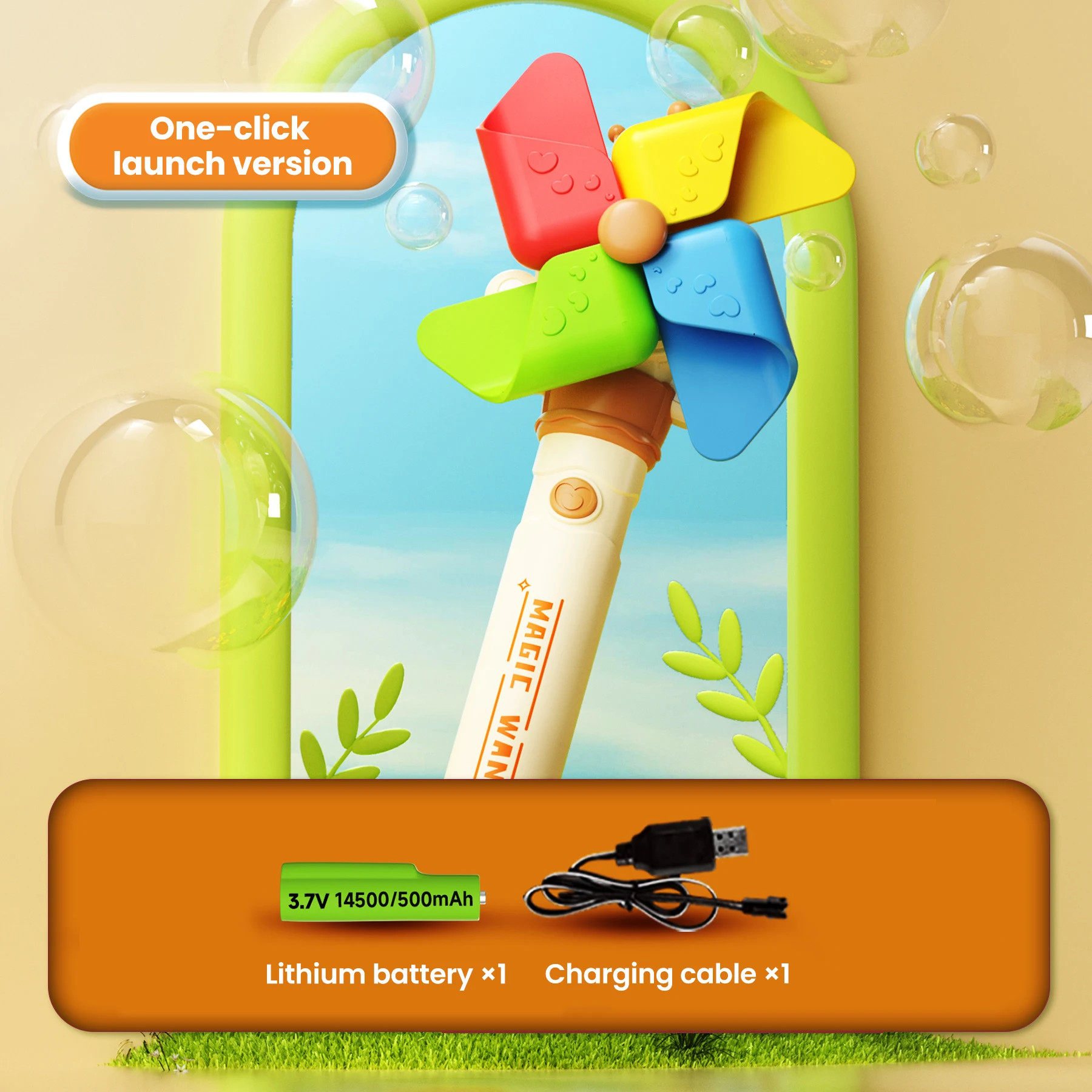 Pistola de bolhas moinho de vento sopradores de sabão totalmente automaticamente máquina de bolhas portátil blwoing brinquedos máquina de bolhas jogo ao ar livre crianças presente