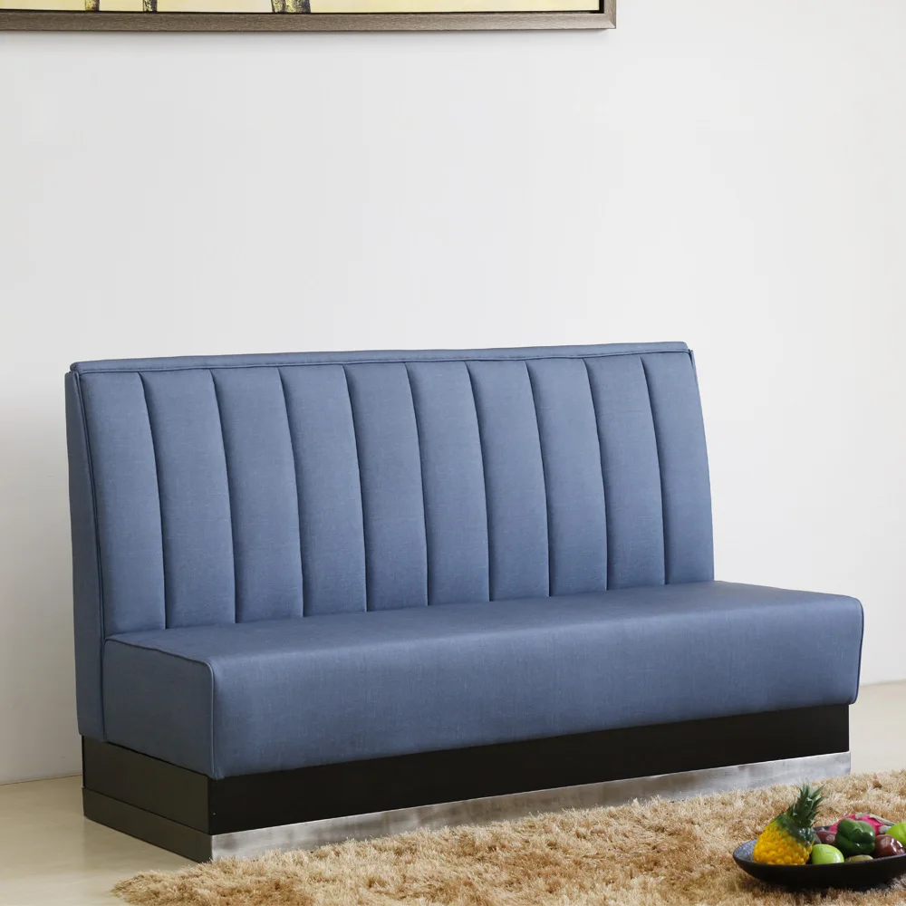 Card seat sofa, simple wall coffee shop western restaurant card seat sofa, support wholesale