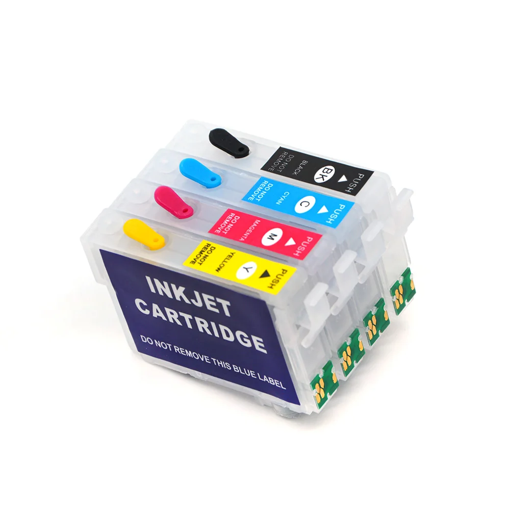 Cartouche d'encre de recharge 604XL avec puce, 4 pices, pour Epson XP2200 XP2205 XP3200 XP3205 XP4200 XP4205 WF2910 WF2930 WF2935 WF2950